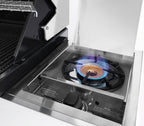 BeefEater 1200S Series - 3 Burner BBQ & Side Burner Trolley