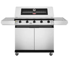 BeefEater 1200S Series - 5 Burner BBQ & Side Burner Trolley