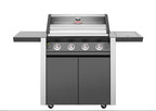 BeefEater 1600E Series - 4 Burner BBQ & Side Burner Trolley