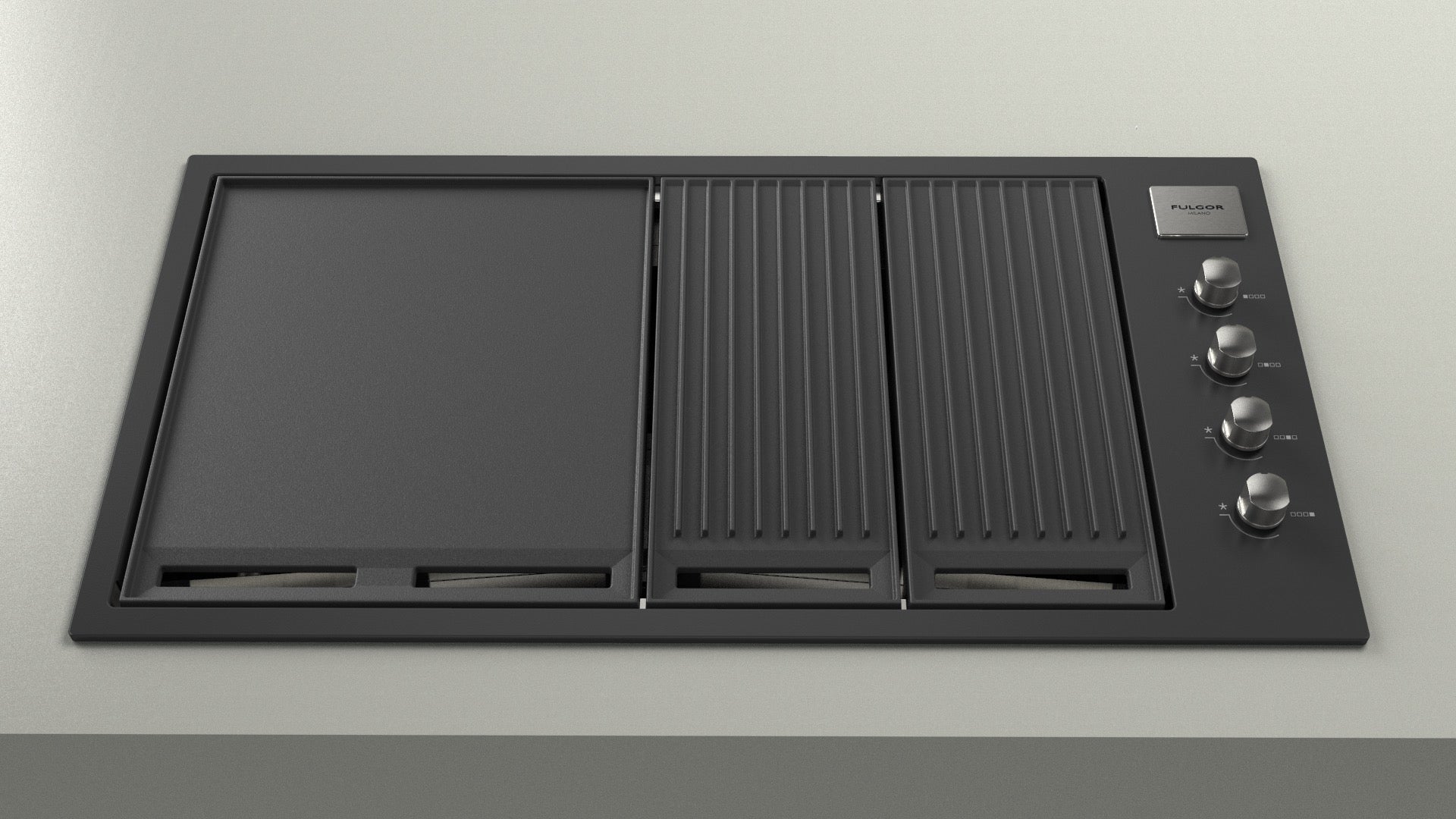 Fulgor Milano 100cm Pro Outdoor Gas Barbecue - FO BQ 1000 G MBK