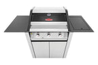 BeefEater 1600S Series - 3 Burner BBQ & Side Burner Trolley