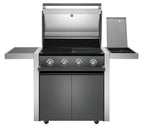 BeefEater 1700 Series - 4 Burner BBQ & Side Burner Trolley