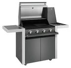 BeefEater 1700 Series - 4 Burner BBQ & Side Burner Trolley