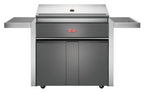 BeefEater 1700 Series - 5 Burner BBQ & Side Burner Trolley
