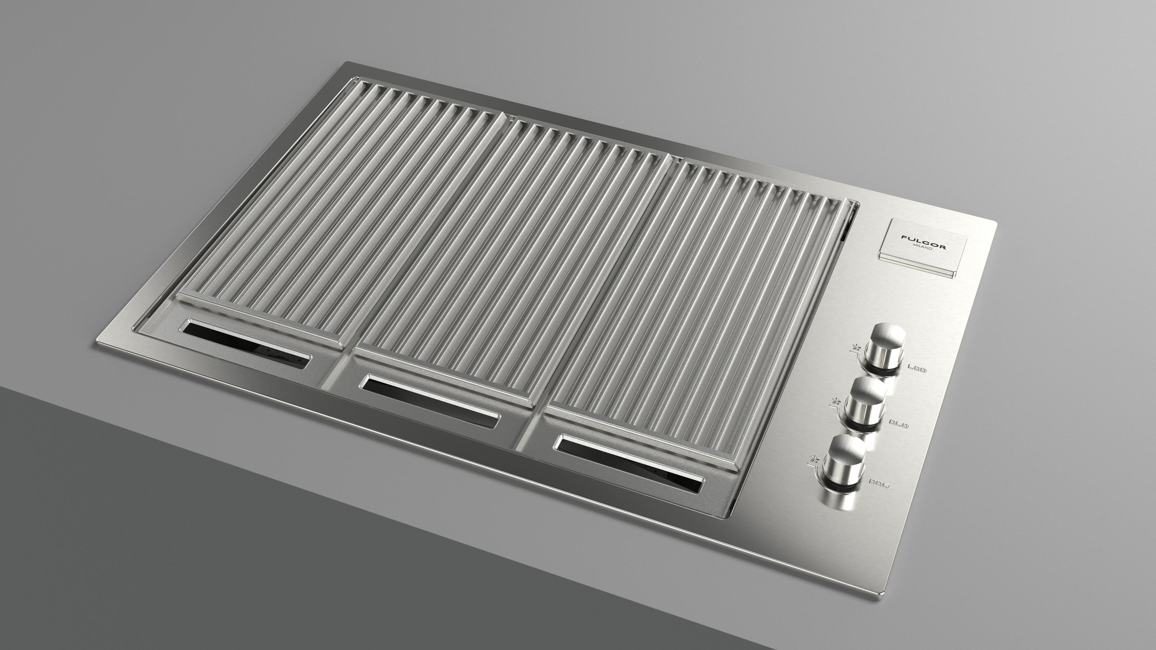 Fulgor Milano 80cm Pro Outdoor Gas Barbecue - FO BQ 803 G X