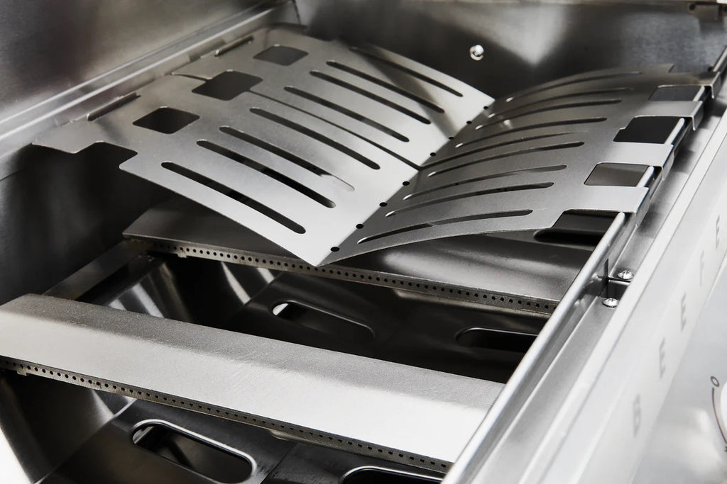 BeefEater 7000 Series Premium 5 Burner BBQ & Side Burner Trolley