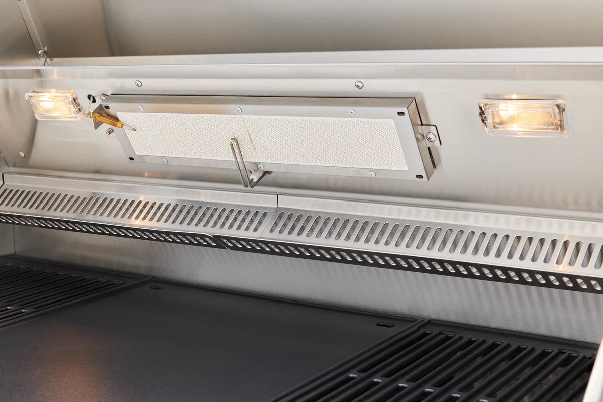 BeefEater 7000 Series Premium 5 Burner BBQ & Side Burner Trolley
