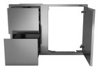 BeefEater Single Door & Double Drawer