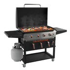 Blackstone 36 Inch 4 Burner Gas Griddle Plus with Air Fryer