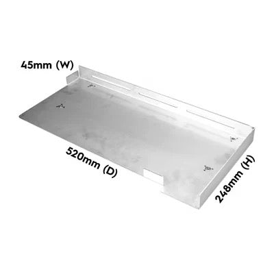 BeefEater 3000 Series Built-in SIDE Heat shield/Hanging bracket