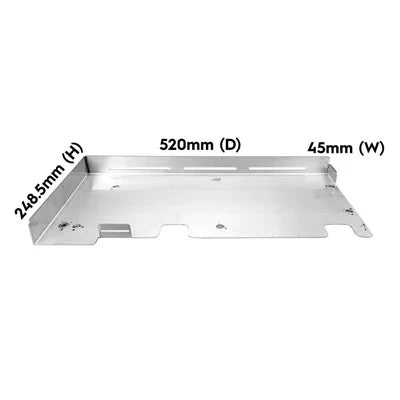 BeefEater 7000 Series Built-in SIDE Heat shield/Hanging bracket