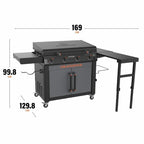 Blackstone Culinary 36" Griddle with Cabinet and Side Table