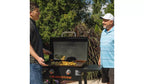 Blackstone 28 Inch Iron Forged Blackout Gas Griddle Cooking Station With Hood