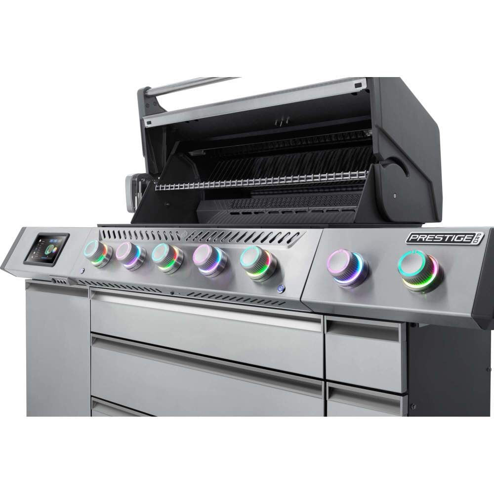 Napoleon Prestige PRO665 Elite with Smart Technology & Electric Smoker Box + Free Rotisserie
