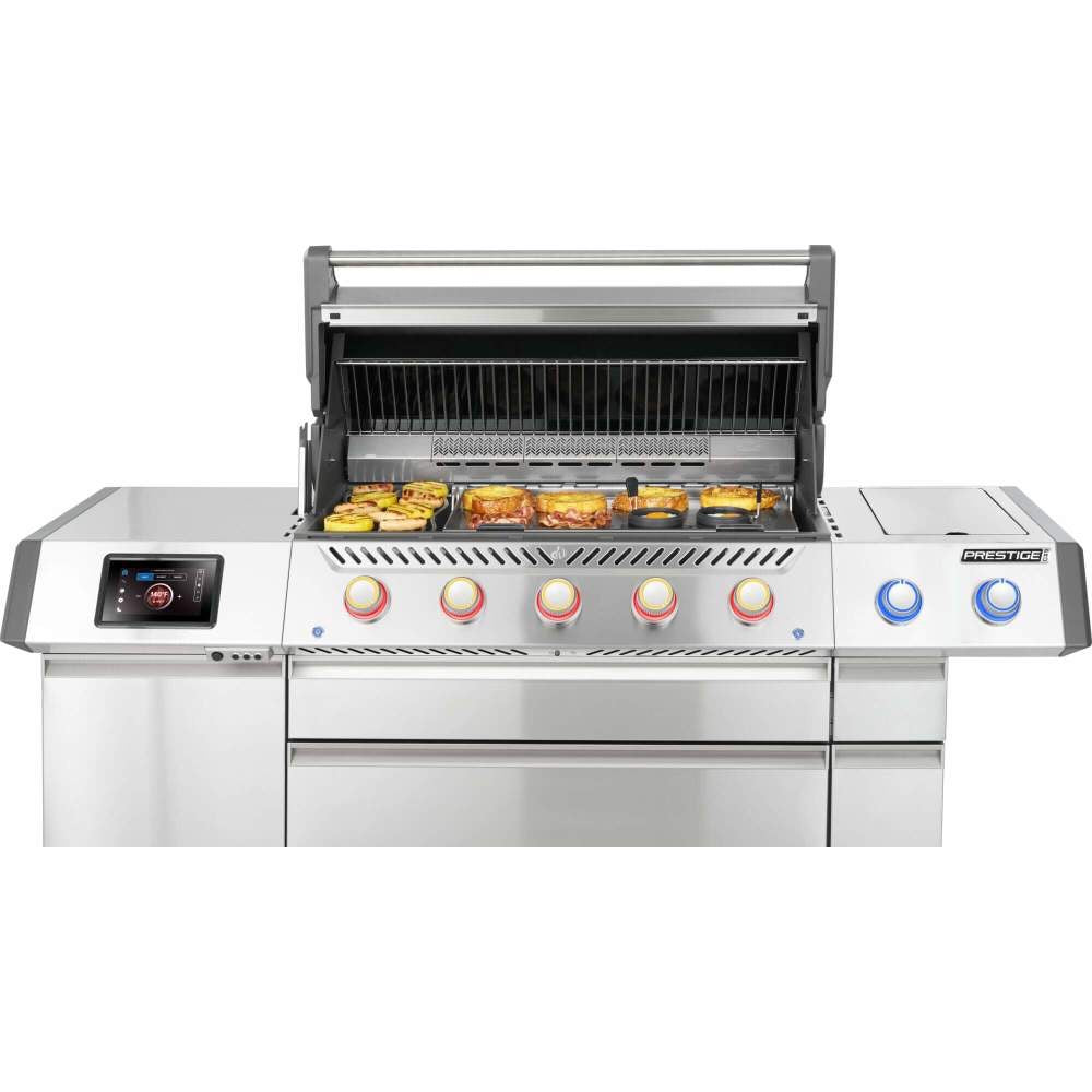 Napoleon Prestige PRO665 Elite with Smart Technology & Electric Smoker Box + Free Rotisserie