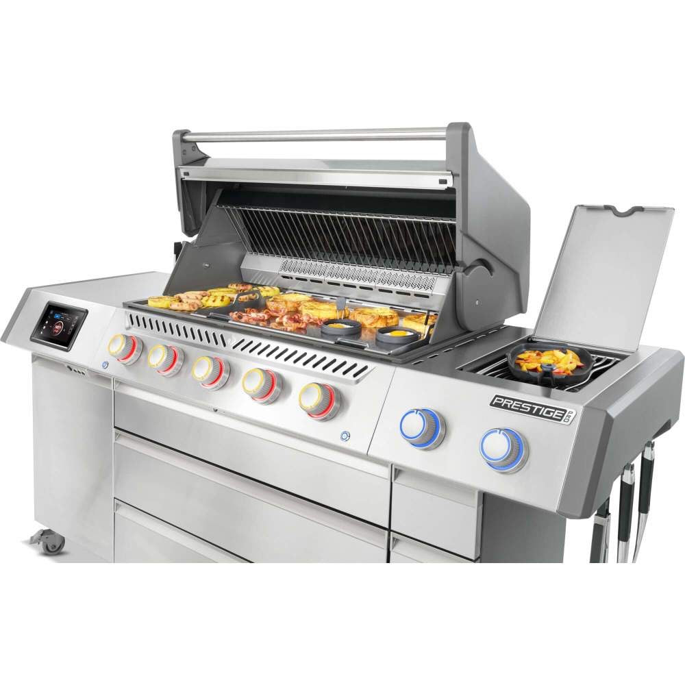 Napoleon Prestige PRO665 Elite with Smart Technology & Electric Smoker Box + Free Rotisserie
