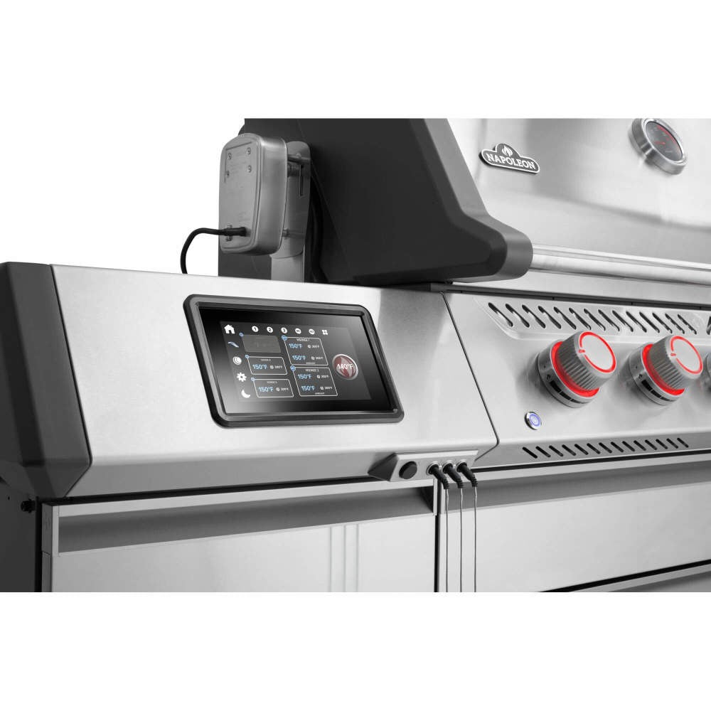 Napoleon Prestige PRO665 Elite with Smart Technology & Electric Smoker Box + Free Rotisserie