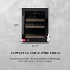 CASO Design WineExclusive 12 Black