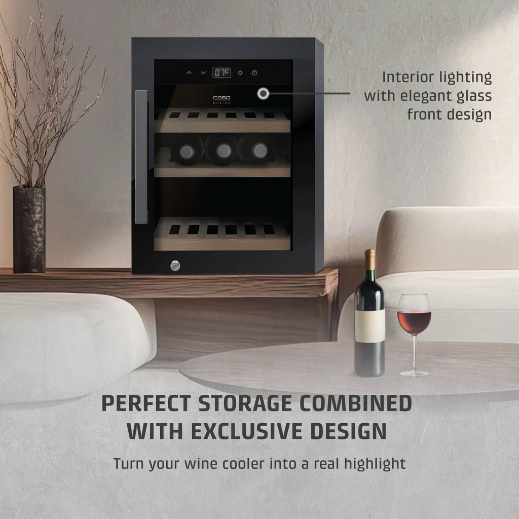 CASO Design WineExclusive 12 Black