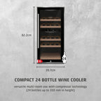 CASO Design WineComfort 24 Black