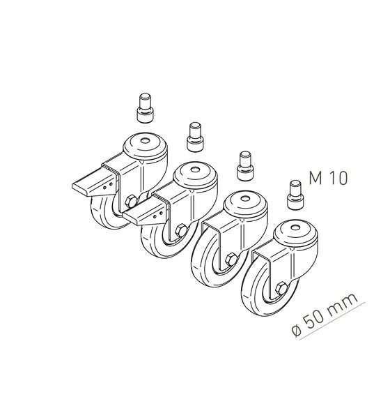 VULCANUS® Wheel (set)
