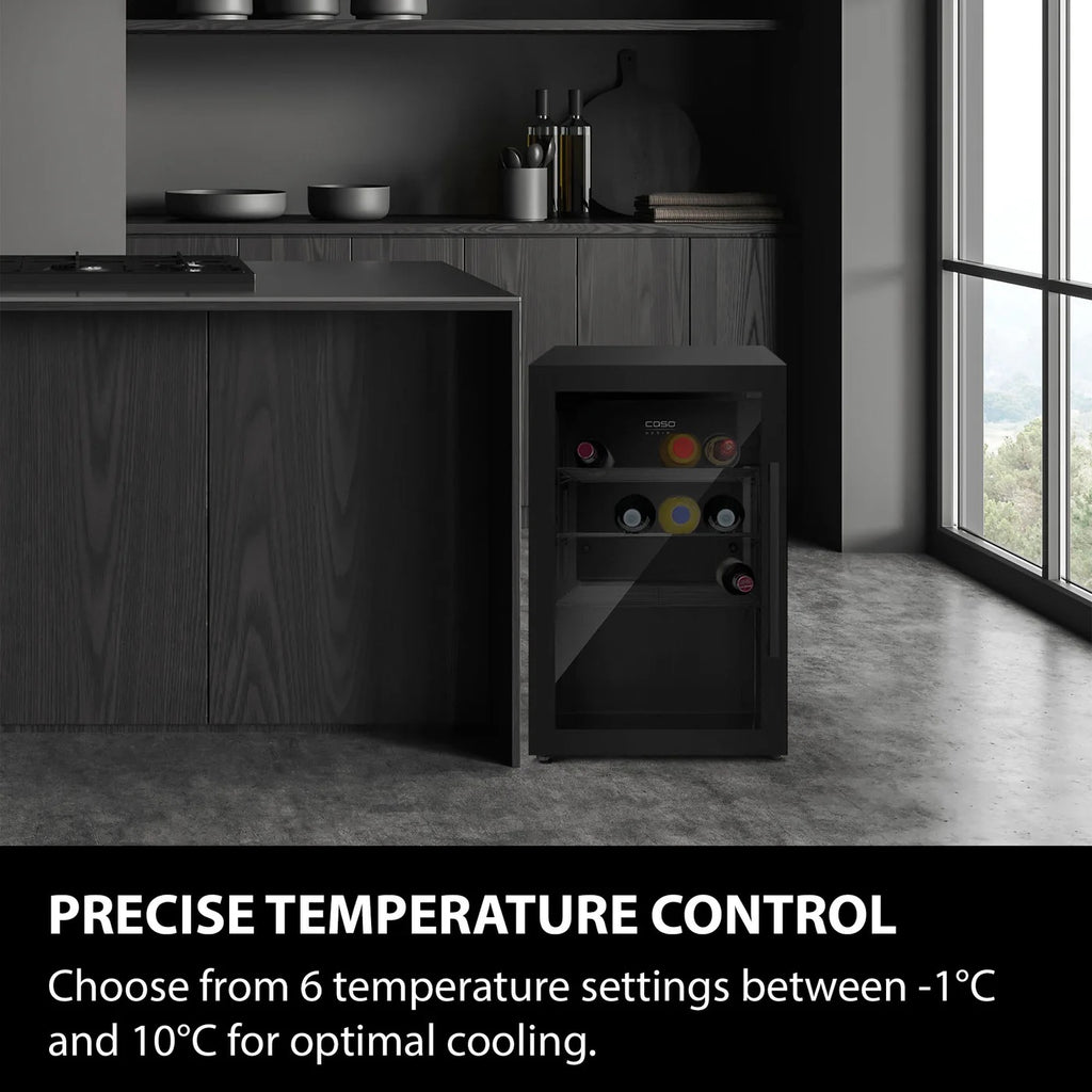 CASO Design Indoor & Outdoor Drinks Cooler Black S-L