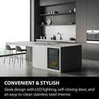 CASO Design Indoor & Outdoor Drinks Cooler Black S-R