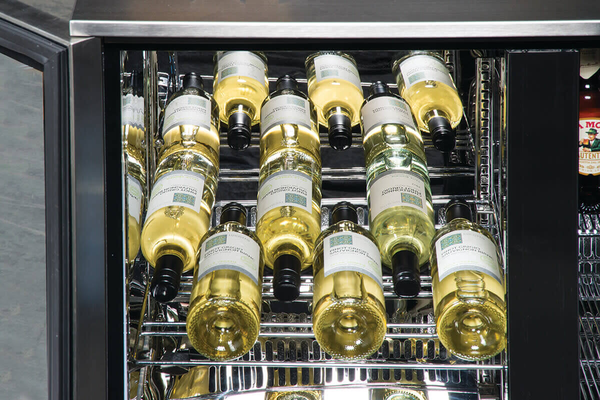 Outdoor Cooler Opens Left | Stainless Steel Outdoor Fridge | LOW-E Glass | LED Interior Lighting | Ember BBQ Co UK