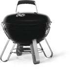 Premium 14 Charcoal Portable Kettle | 14 Inch Portable Charcoal Grill | Dual Basket | Air Vents | Outdoor Portable BBQ UK | Ember BBQ Co