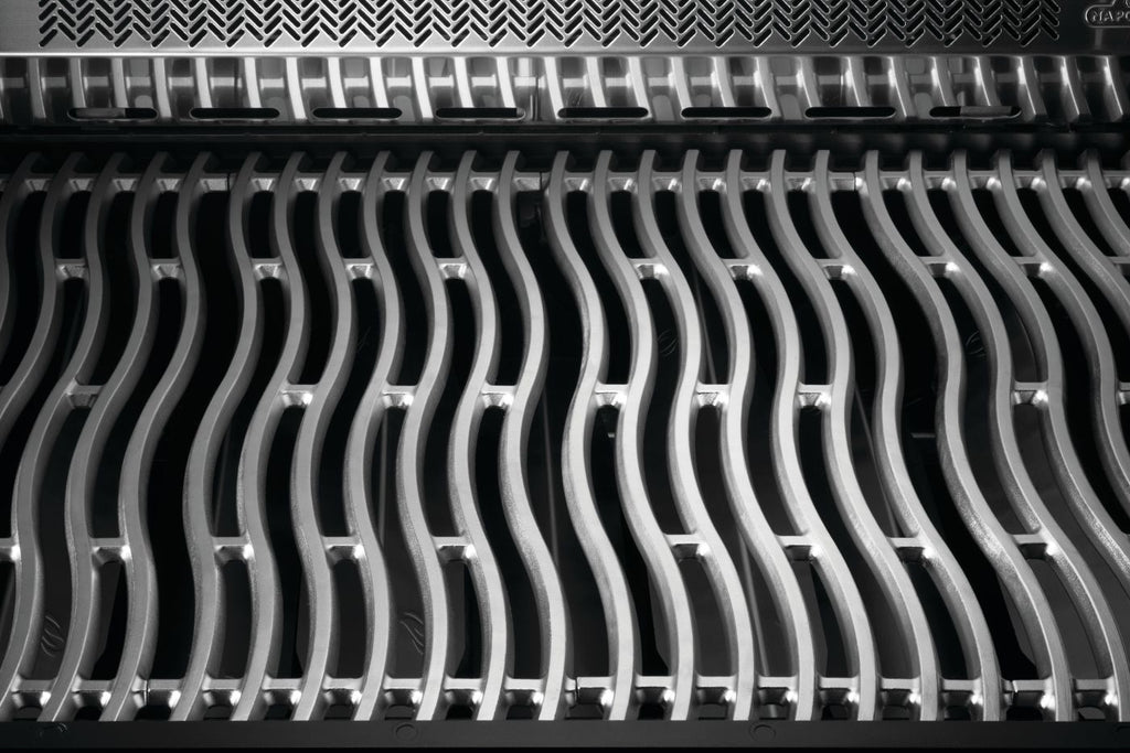 Phantom Prestige 500 Connected RSIB Grill | Matt Black Smart BBQ | Cast Stainless Steel Grids | Infrared Side Burner | Napoleon Grill UK | Ember BBQ Co