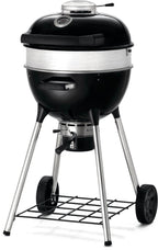 Professional 18 Charcoal Kettle | Cast Iron WAVE™ Grids | Rotisserie Ready | Vortex Heat Management | Porcelain Steel Body | Outdoor Charcoal Grill UK | Ember BBQ Co