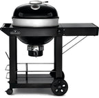 Professional 22 Charcoal Cart | Cast Iron WAVE™ Grids | Rotisserie Ready | Vortex Heat Management | Outdoor Charcoal Grill UK | Ember BBQ Co
