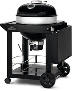 Professional 22 Charcoal Cart | Cast Iron WAVE™ Grids | Rotisserie Ready | Vortex Heat Management | Outdoor Charcoal Grill UK | Ember BBQ Co