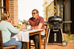 TravelQ PRO285 | Portable Gas Grill | 2 Burners | Cast Iron WAVE Grids | Cast Aluminum Lid | Ember BBQ Co UK