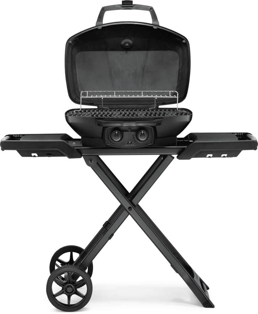 Phantom TravelQ PRO285X | 2 Burner Portable Propane Gas Grill | Scissor Cart | Warming Rack | Ember BBQ Co UK