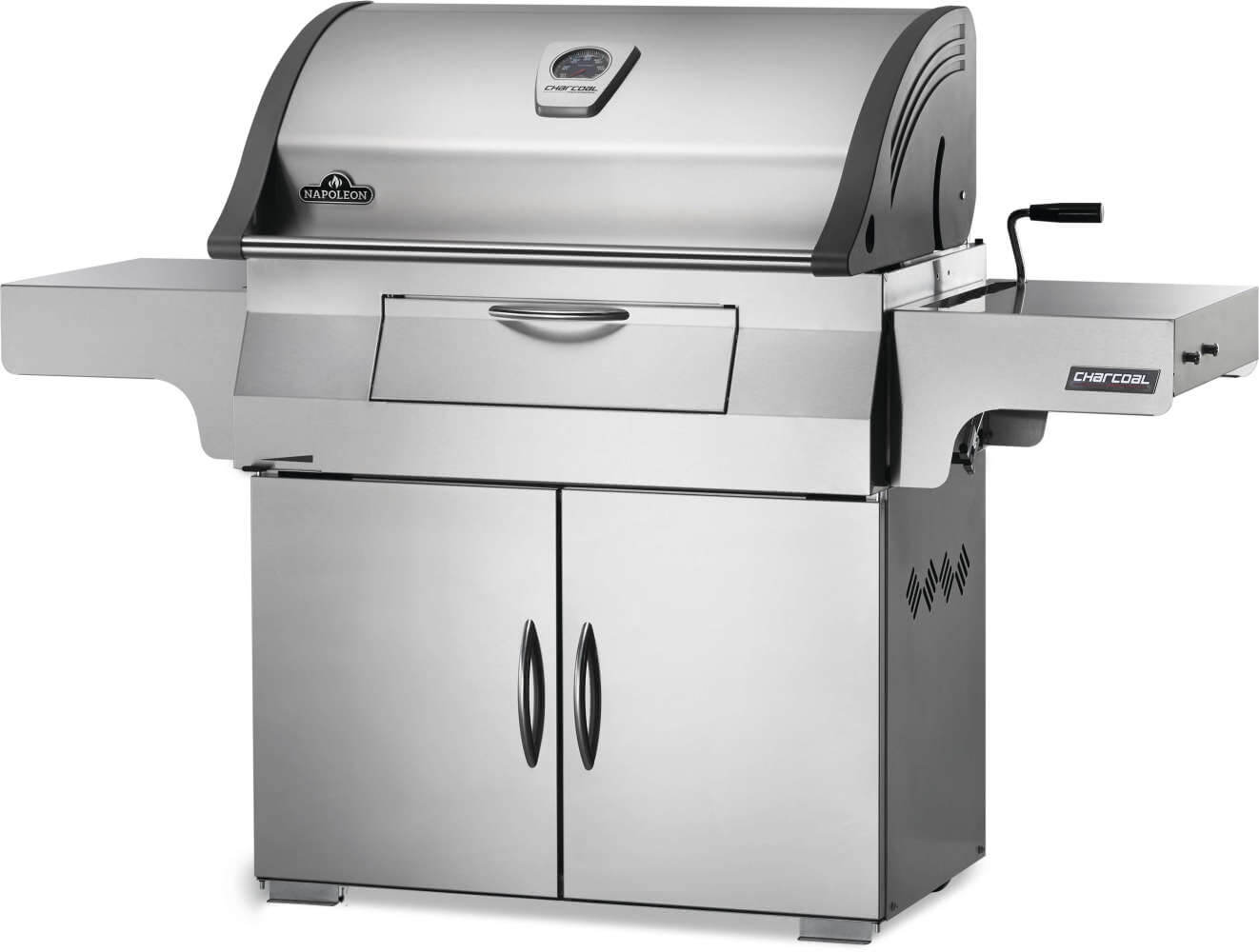 Professional 605 Charcoal Cart | Stainless Steel Charcoal Grill | WAVE™ Cooking Grids | Rotisserie Burner | Outdoor BBQ UK | Ember BBQ Co
