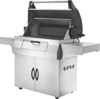 Professional 605 Charcoal Cart | Stainless Steel Charcoal Grill | WAVE™ Cooking Grids | Rotisserie Burner | Outdoor BBQ UK | Ember BBQ Co
