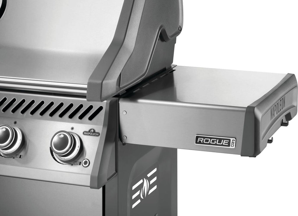Rogue PRO 425 SIB Gas Grill | Stainless Steel BBQ | Infrared Side Burner | Cast Iron Cooking Grids | WAVE Grids | Ember BBQ Co UK