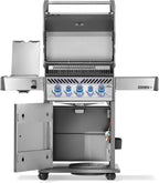 Rogue PRO-S 425 RSIB Gas Grill | Stainless Steel BBQ | Infrared Side Burner | Infrared Rear Burner | WAVE Cooking Grids | Ember BBQ Co UK