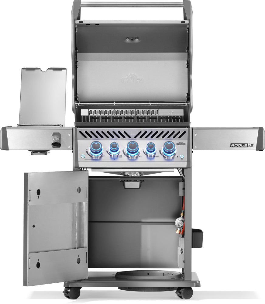 Rogue PRO-S 425 RSIB Gas Grill | Stainless Steel BBQ | Infrared Side Burner | Infrared Rear Burner | WAVE Cooking Grids | Ember BBQ Co UK
