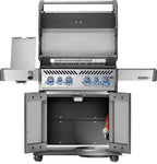 Rogue PRO-S 525 RSIB Gas Grill | Stainless Steel BBQ | Infrared Side Burner | Infrared Rear Burner | WAVE Cooking Grids | Ember BBQ Co UK