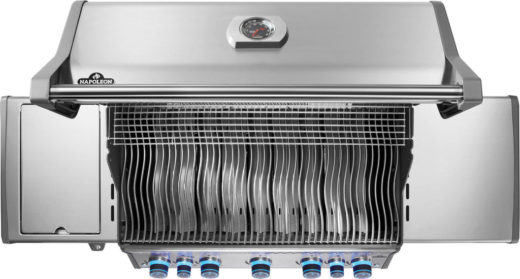 Rogue PRO-S 625 RSIB Gas Grill | Stainless Steel BBQ | Infrared Side Burner | Infrared Rear Rotisserie | WAVE Grids | Ember BBQ Co UK
