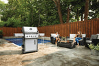 Rogue SE 425 RSIB Gas Grill | Stainless Steel BBQ | Infrared Side Burner | Infrared Rear Rotisserie | WAVE Grids | Ember BBQ Co UK