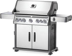 Rogue SE 625 RSIB Gas Grill | Stainless Steel BBQ | 5 Burners | Infrared SIZZLE ZONE | Rear Rotisserie Burner | WAVE Grids | Ember BBQ Co UK