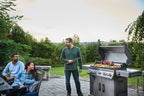 Rogue SE 625 RSIB Gas Grill | Stainless Steel BBQ | 5 Burners | Infrared SIZZLE ZONE | Rear Rotisserie Burner | WAVE Grids | Ember BBQ Co UK
