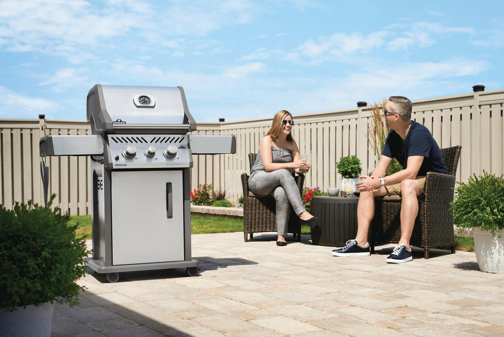 Rogue XT 365 SIB Gas Grill | Compact 2 Burner BBQ | Stainless Steel | Infrared Sizzle Zone | Cast Iron WAVE Grids | Ember BBQ Co UK