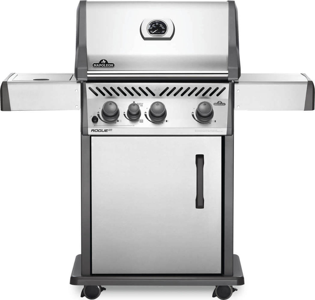 Rogue XT 425 SIB Gas Grill | Stainless Steel 3 Burner BBQ | Infrared Sizzle Zone | WAVE Cast Iron Grids | Ember BBQ Co UK