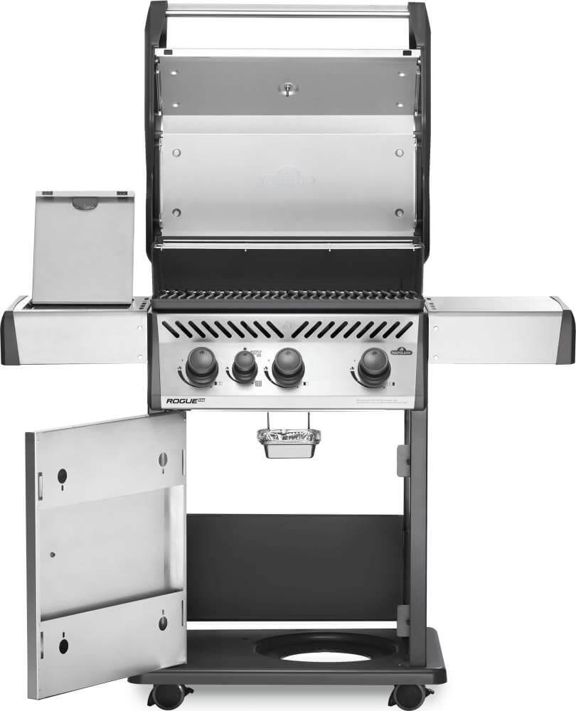 Rogue XT 425 SIB Gas Grill | Stainless Steel 3 Burner BBQ | Infrared Sizzle Zone | WAVE Cast Iron Grids | Ember BBQ Co UK