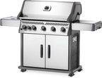 Rogue XT 625 SIB Gas Grill | Stainless Steel BBQ | 5 Burners | Infrared Side Burner | WAVE Cast Iron Grids | Ember BBQ Co UK