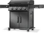 Rogue PRO Phantom 30 Plancha | Stainless Steel Cooktop | 4 Burner Outdoor Grill | Matte Black Plancha | Premium BBQ UK | Ember BBQ Co